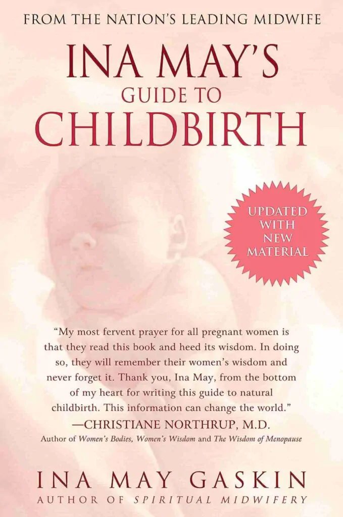 Book cover of Ina May's Guide To Childbirth by Ina May Gaskin