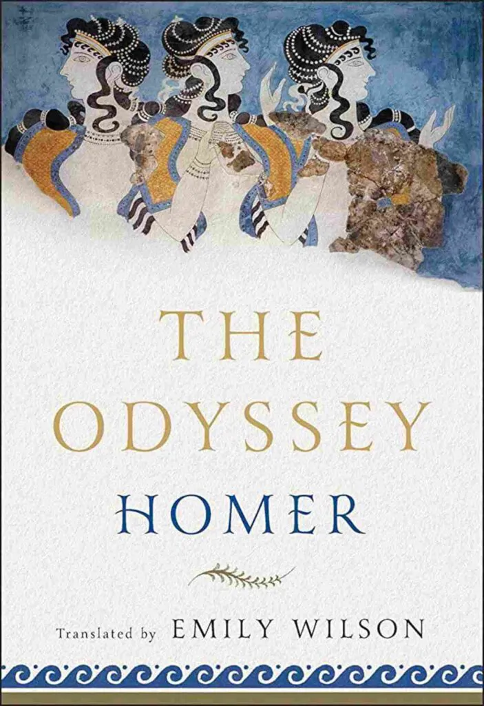 Book cover of The Odyssey by Homer