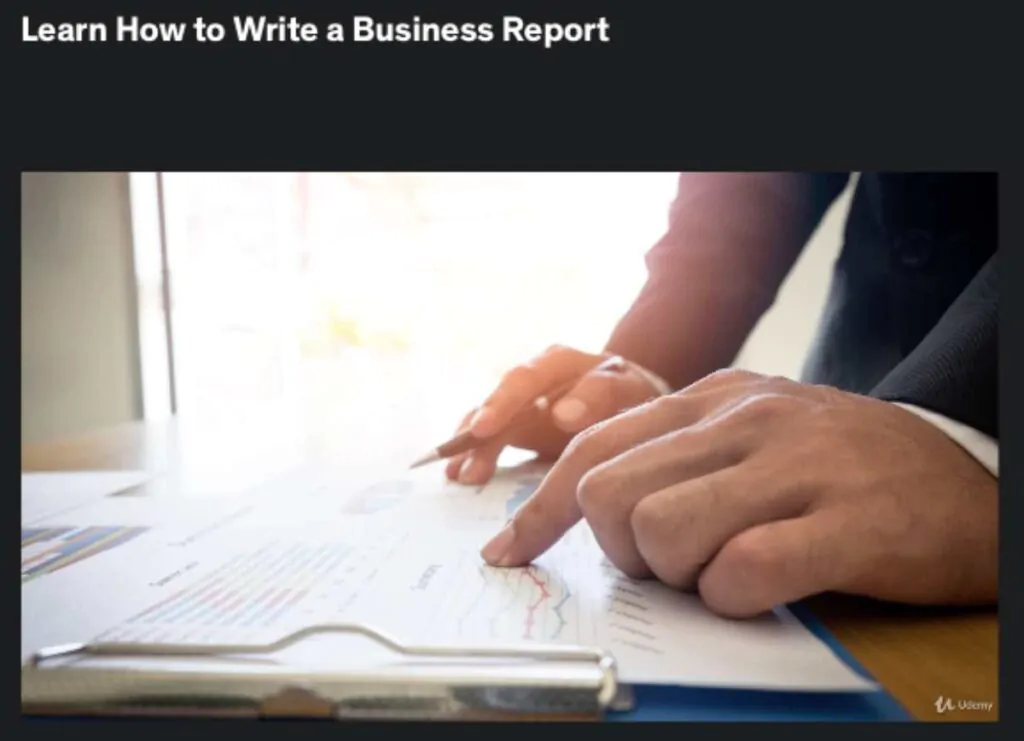 How to Write a Business Report