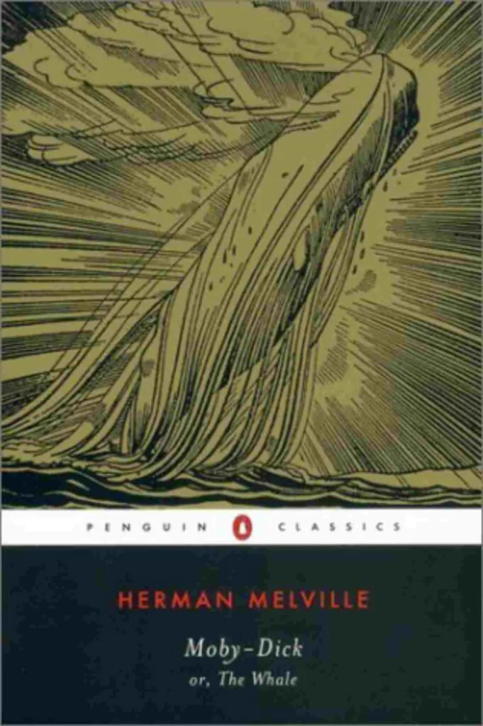 Book cover of Moby-Dick by Herman Melville