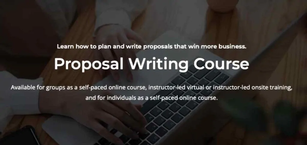 Proposal Writing Course