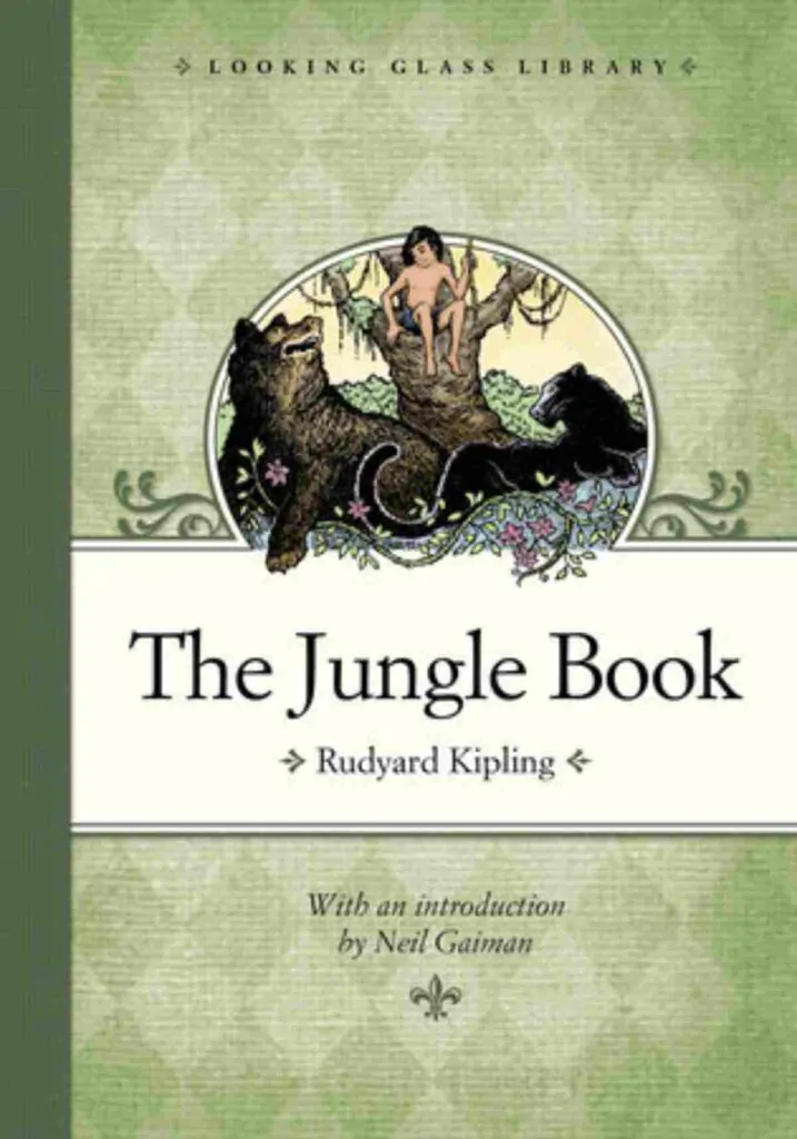 Book cover of The Jungle Book by Rudyard Kipling