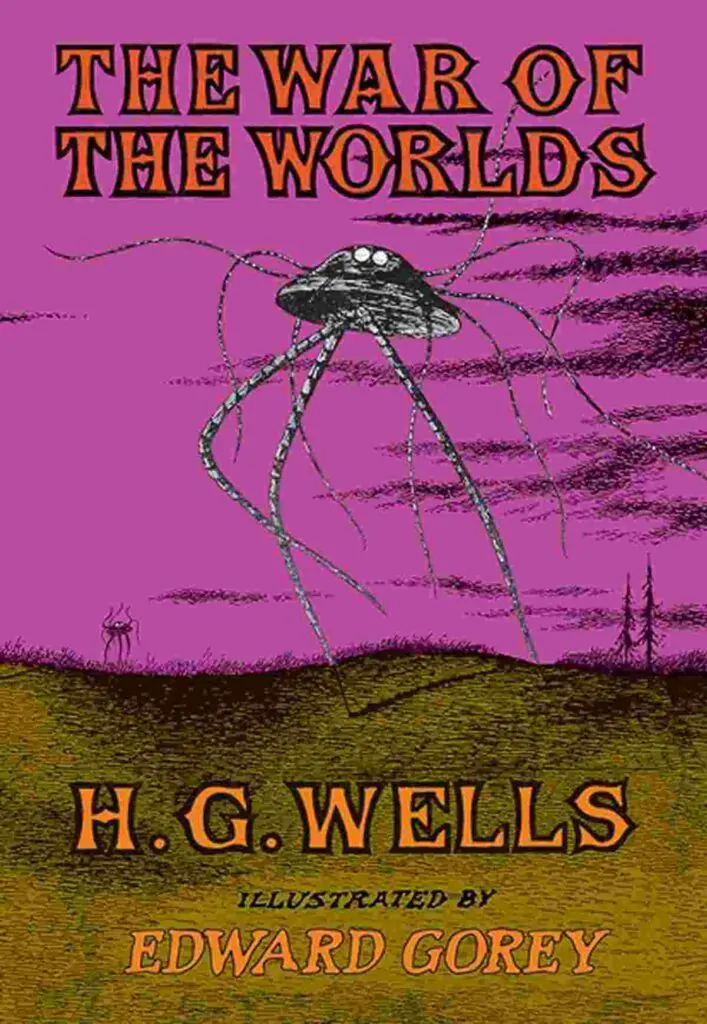 Book cover of The War Of The Worlds by H.G. Wells