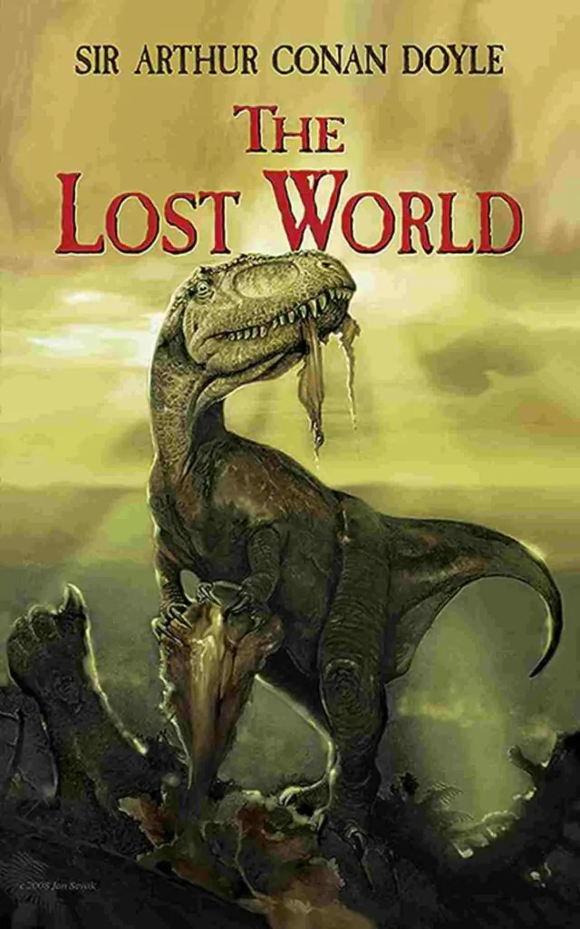 Book cover of The Lost World by Sir Arthur Conan Doyle