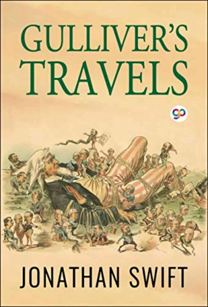Book cover of Gulliver's Travels by Jonathan Swift