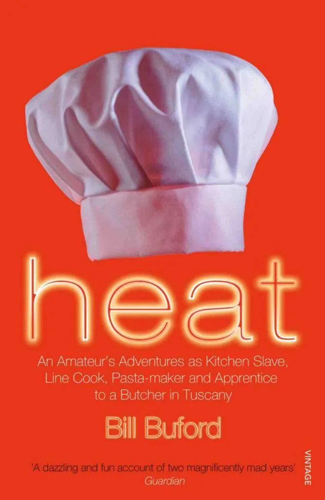 Book cover of Heat by Bill Buford