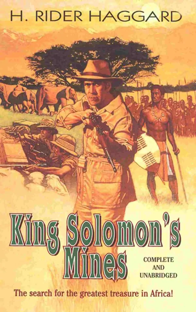 Book cover of King Solomon's Mines by H. Rider Haggard