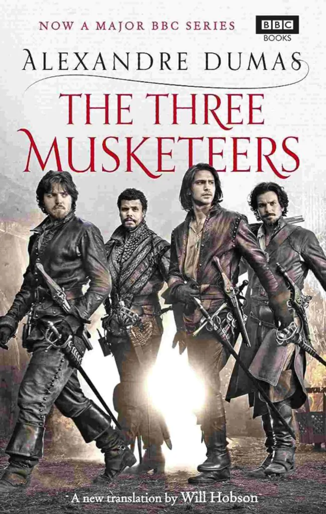 Book cover of The Three Musketeers by Alexandre Dumas