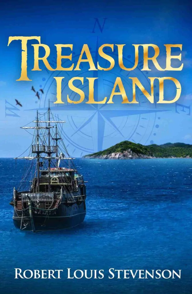 Book cover of Treasure Island by Robert Louis Stevenson