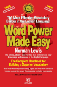 Best Books for Vocabulary: Word Power Made Easy by Norman Lewis