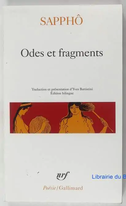Odes et fragments de Sappho