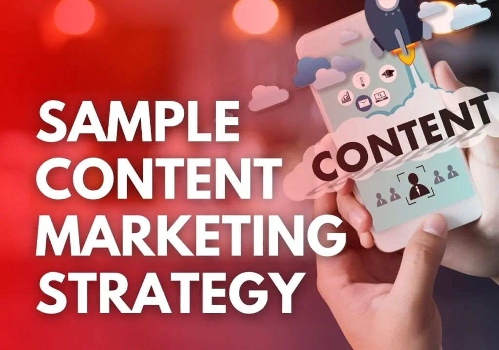 Sample content marketing strategy